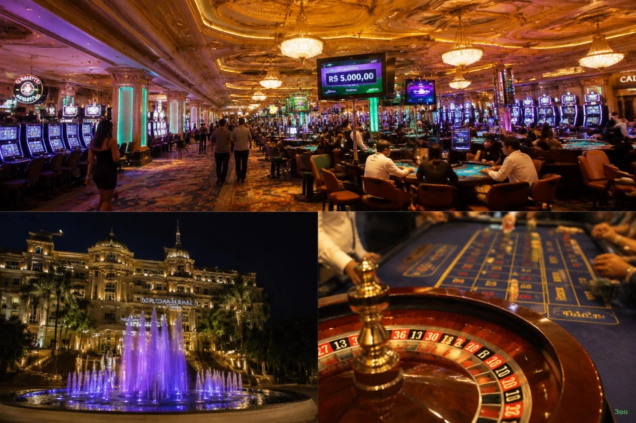 Cassino ao vivo 3ss dealers