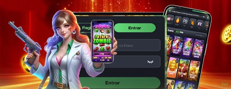 Bônus boas-vindas 3ss R$100